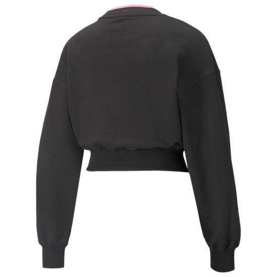 Puma Γυναικείο φούτερ crop SWxP Crew TR